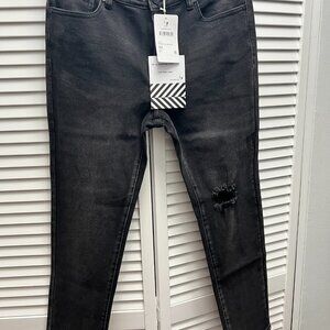 FREE PEOPLE Sandrine Rose Distressed skinny jeans size 31